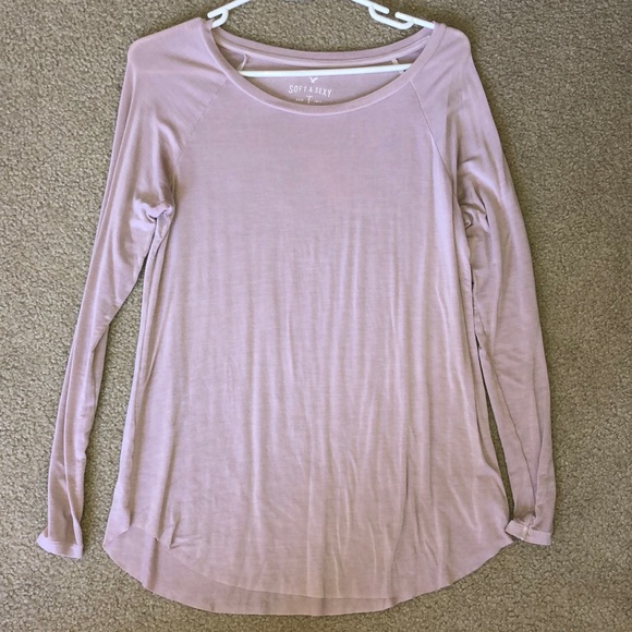 American Eagle Outfitters Tops - Pink long sleeve